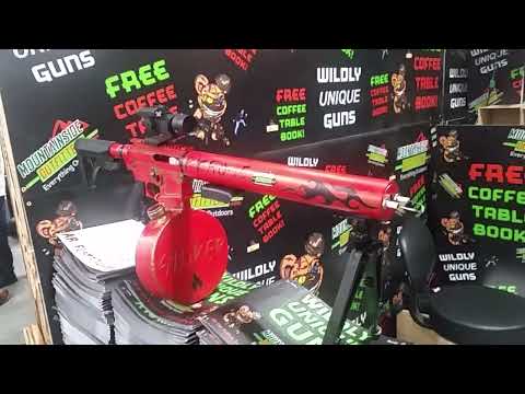 Pyro 15 Flamethrower at SHOT Show 2022