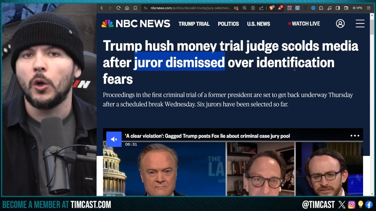 Trump NY Trials ALREADY COLLAPSING, Juror DISMISSED After Identity Revealed, Judge LOSES IT