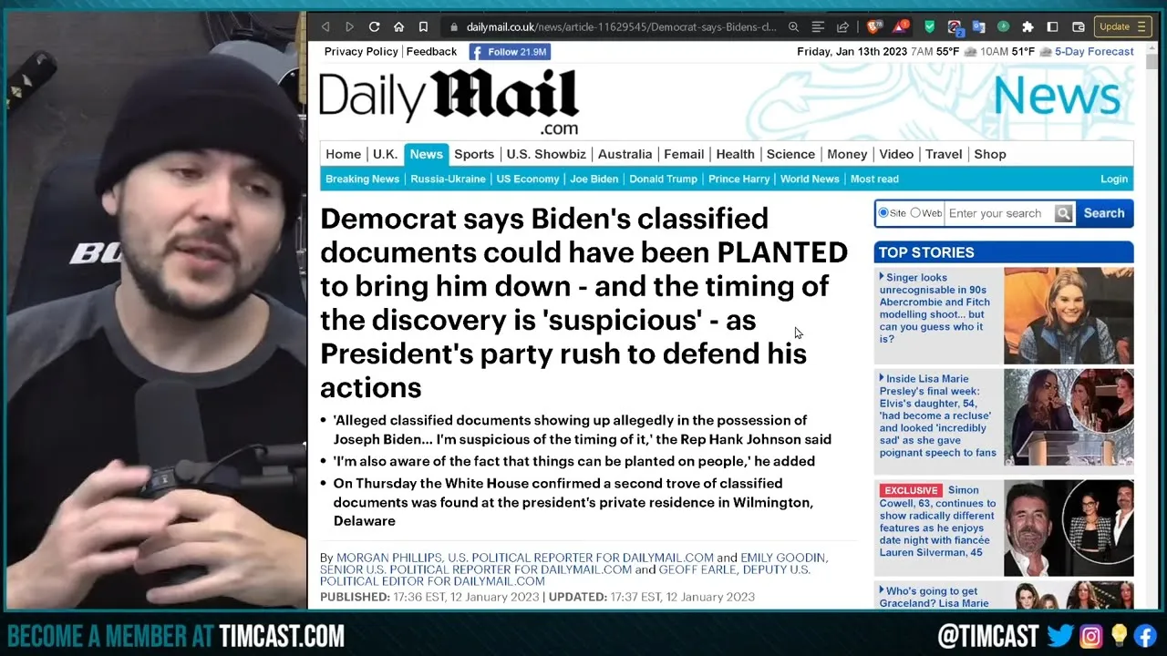 Democrat Claims Biden Documents WERE PLANTED, Dems Launch PATHETIC Defense Of Biden CRIMES