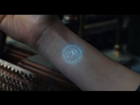 LUCIFERASE QUANTUM DOT Tattoo in Jupiter Ascending | Pre-Programming