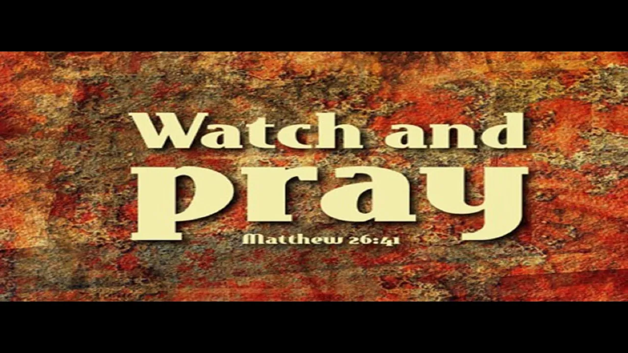 Get ready for Christ's return: watch, work & pray