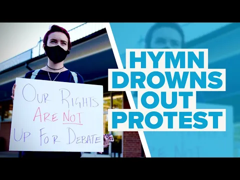 Supreme Court Justice's Neighbor Drowns Out Pro-Abortion Protesters with Beloved Hymn