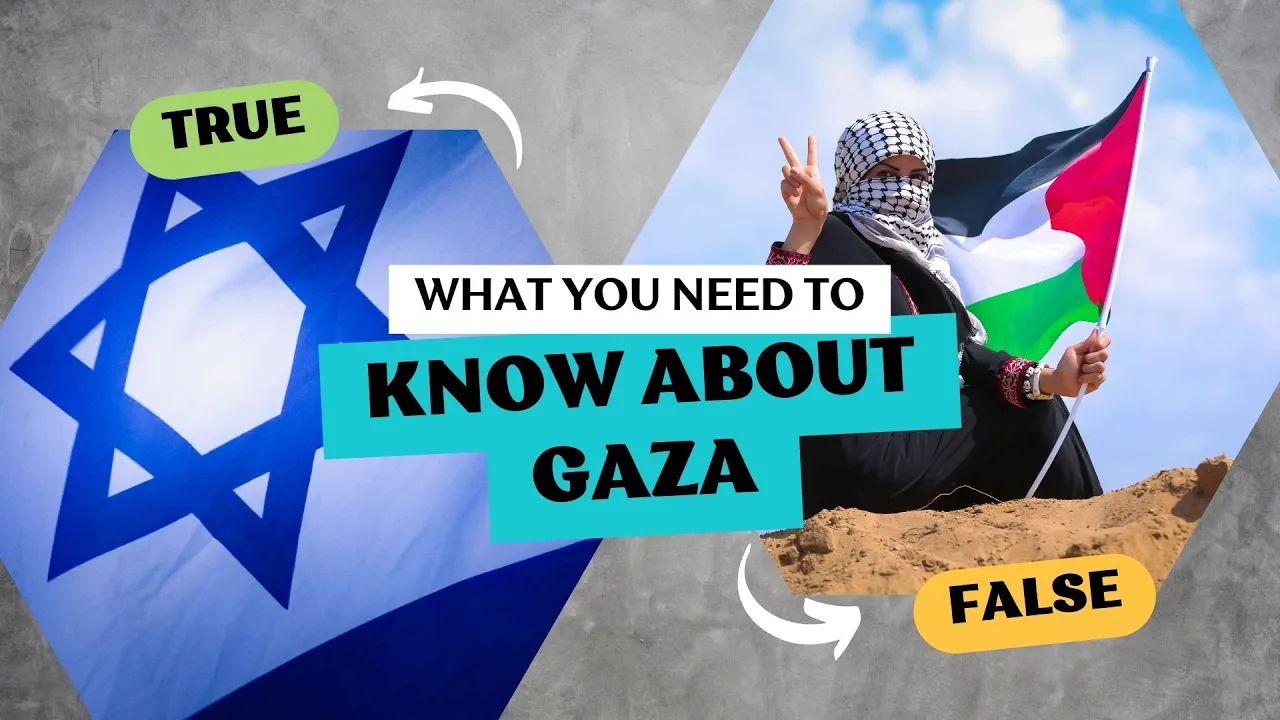 True Vs False About Gaza! What You Need To Know!!! David Tal