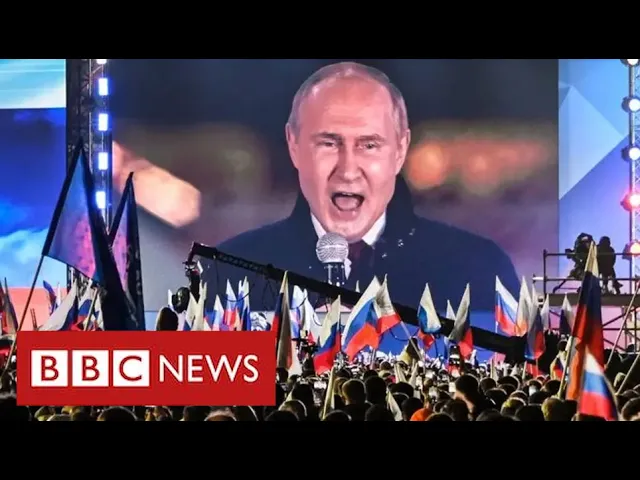 Putin annexes Ukraine regions in Europe’s biggest land grab since WW2 - BBC News