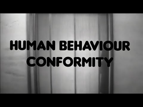 Human behaviour: Conformity.