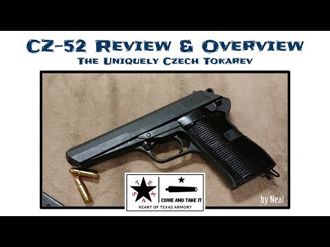 CZ-52 Pistol Review - The Czech Tokarev