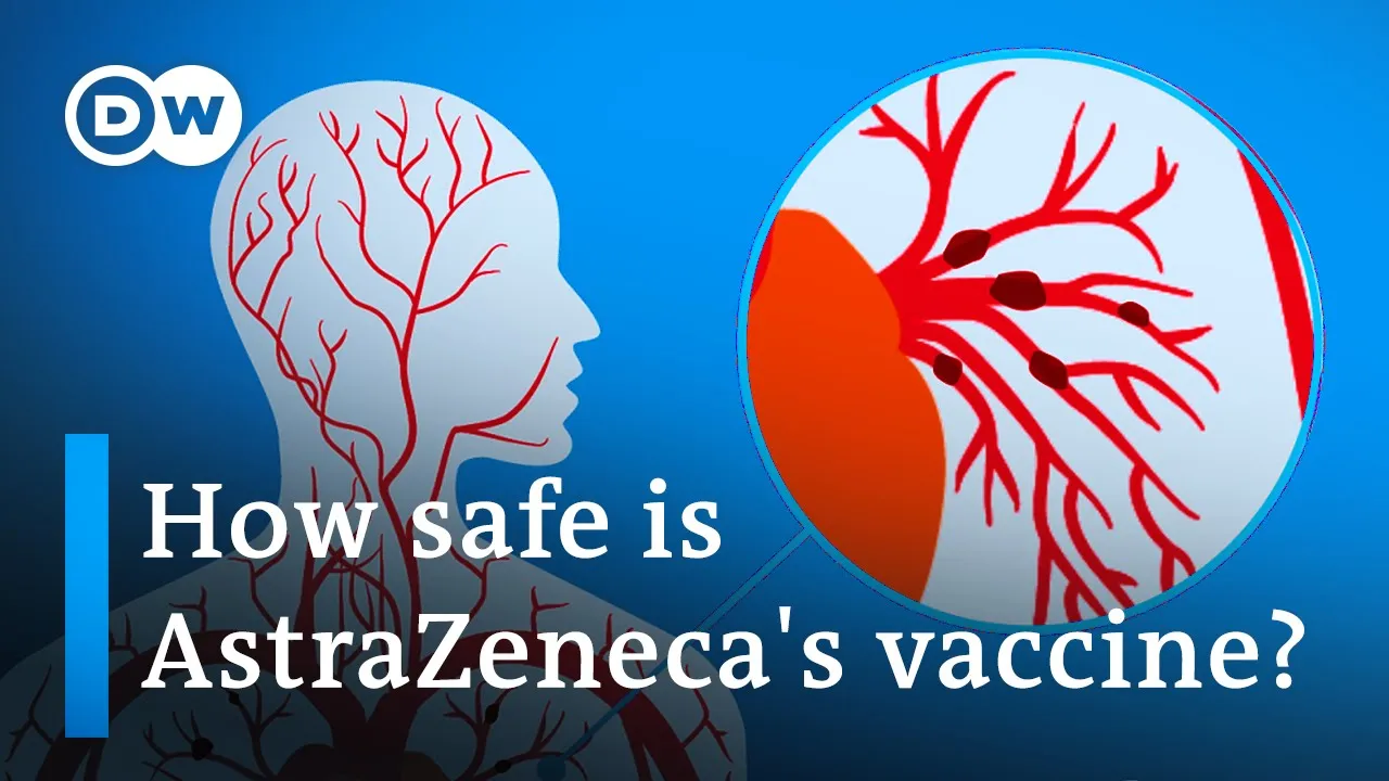 Does the AstraZeneca COVID vaccine cause blood clots? | DW News April 21, 2021