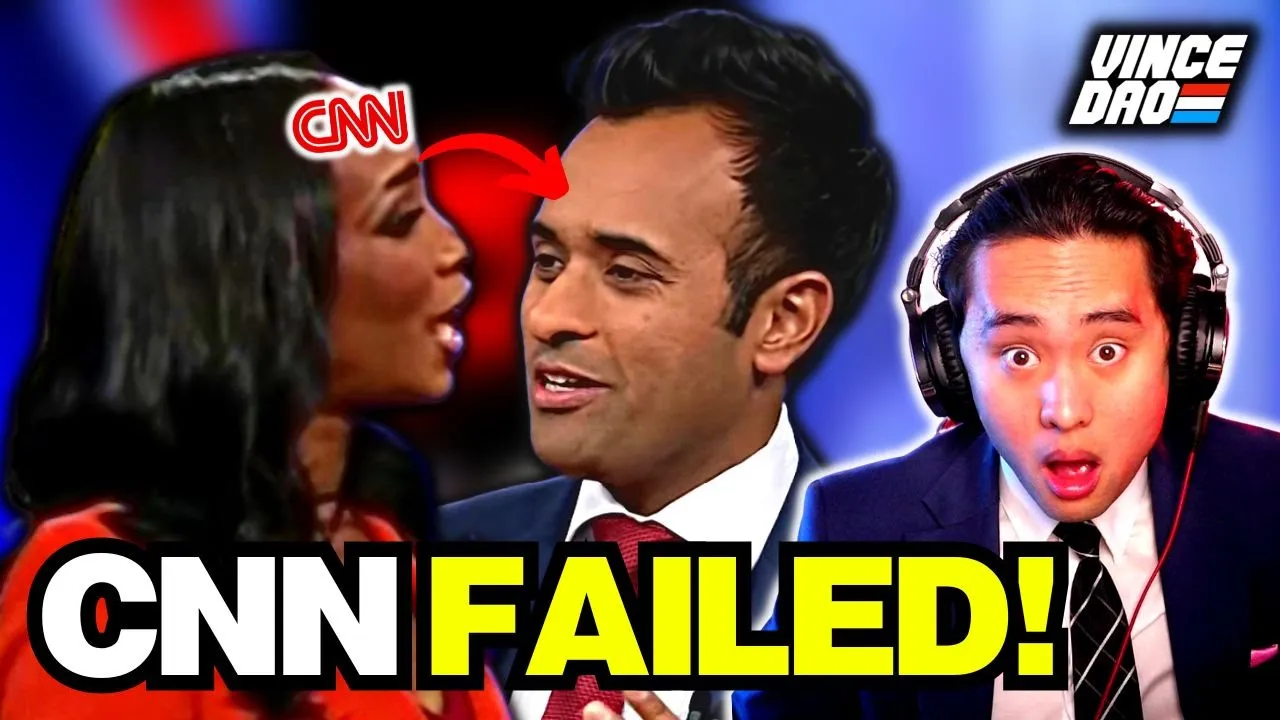 Vivek Ramaswamy TORCHES CNN at TOWN HALL in Iowa! (HIGHLIGHTS/REACTION)