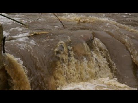 Havey Rain in Bolivia Jan 2021.Floods in Cochabamba and La Paz Departments After Rivers Overflow