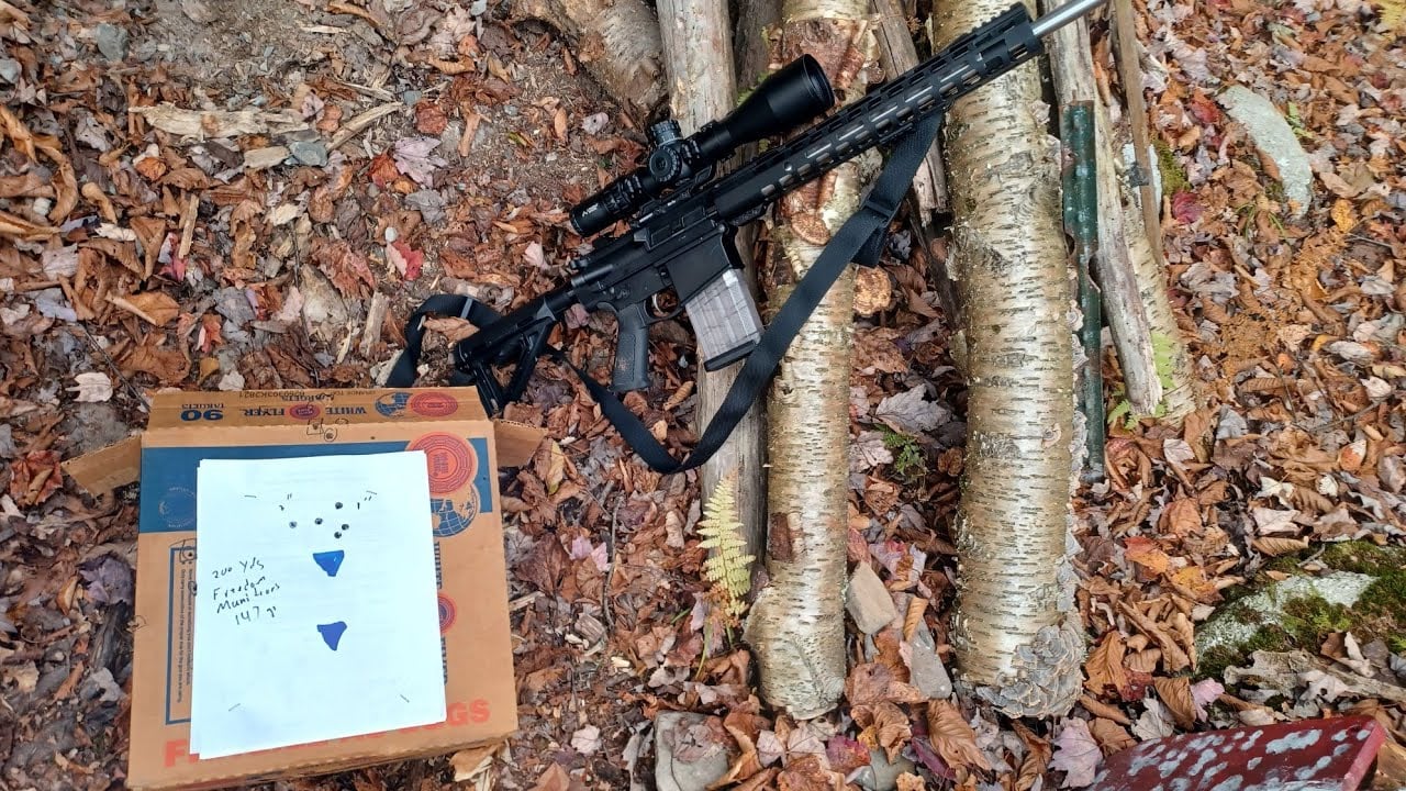 Palmetto AR-10 hits .5 moa at 200 yds