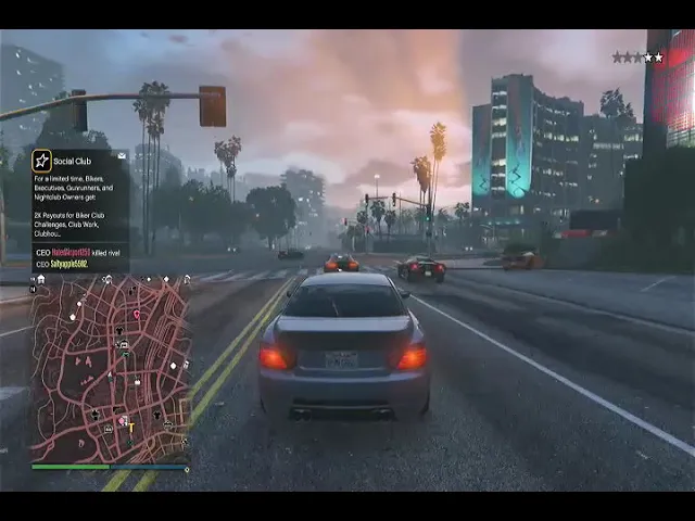 10-11-22 Christine & Micheal In GTAO w/spotify playing on XBox /S