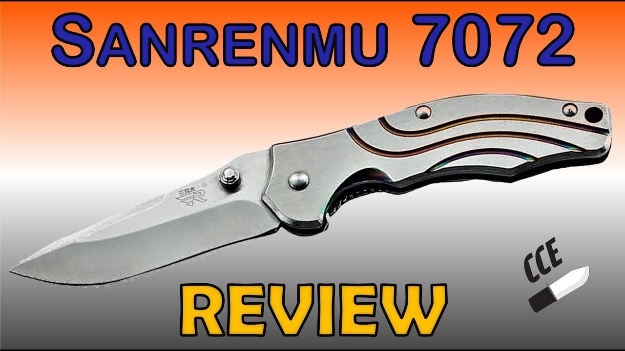 Review of the Sanrenmu 7072 - A Small to Mid Size all-steel Folder w Sandvik 12C27 Stainless Steel