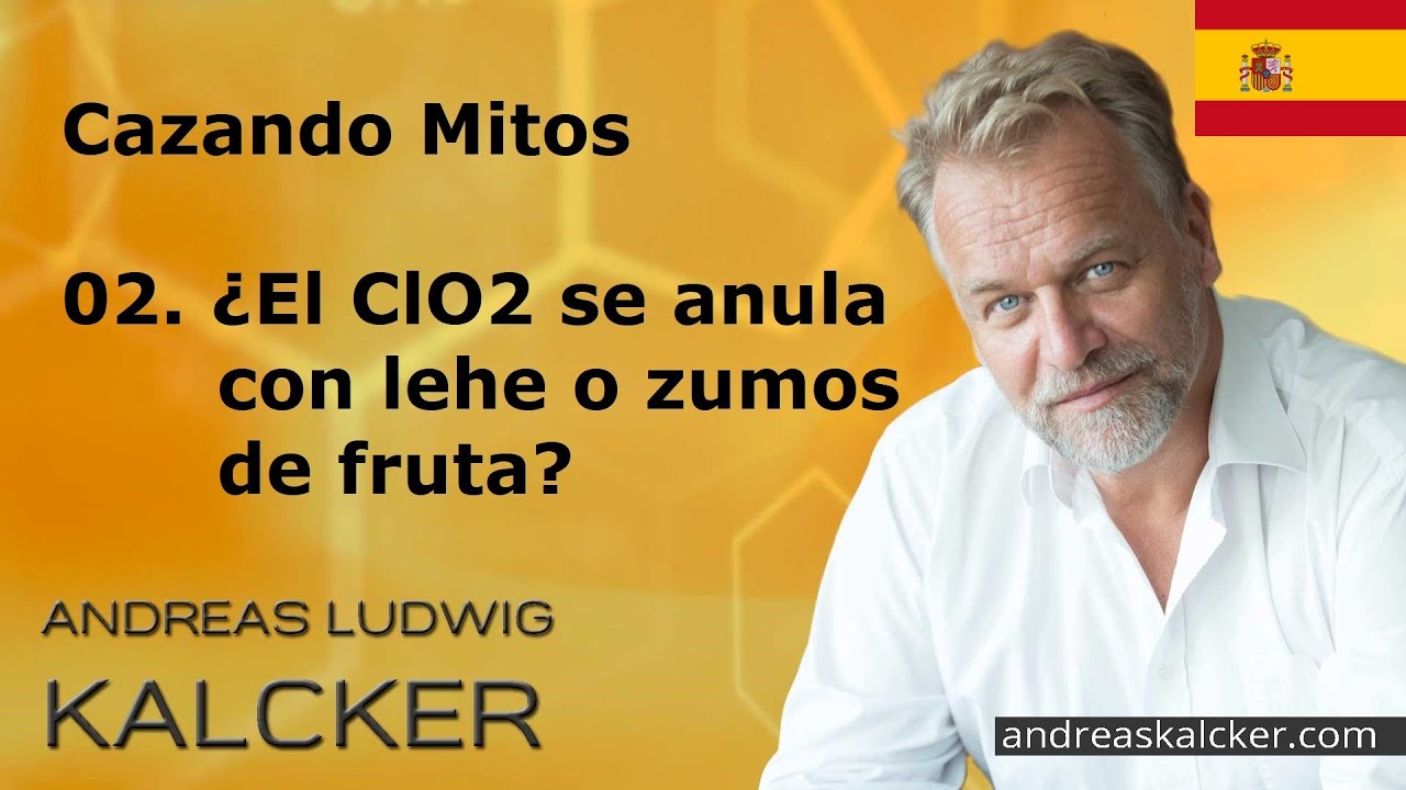 Cazando mitos:  ¿El ClO2 se elimina con leche y zumos de fruta?