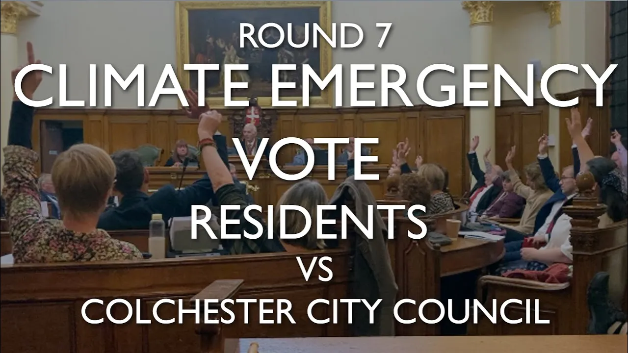 Round 7 - Climate Emergency or Eco-Terrorism? Residents vs Colchester Council