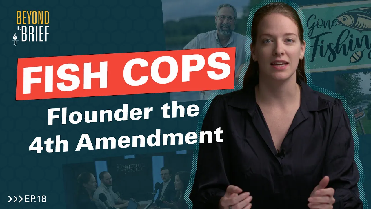 "Fish Cops" Flounder the 4th Amendment