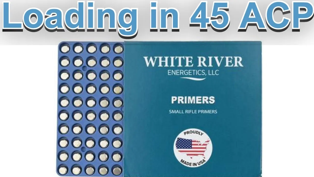 Reloading White River Primers in 45 ACP on the Lee Classic Turret Press