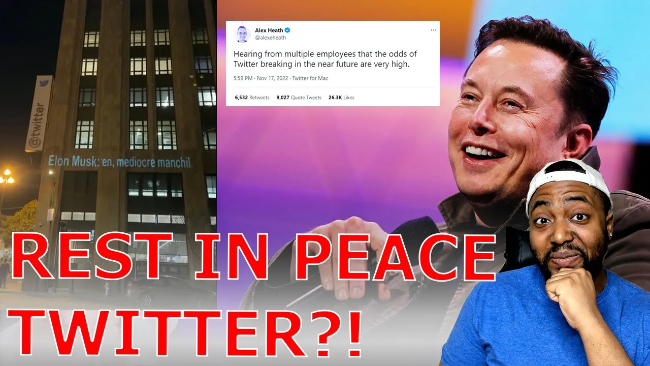Black Conservative Perspective - CNN And Liberals Panic Over Twitter Mass Exodus After Elon Musk Asks Employees To Work Hard or QUIT!
