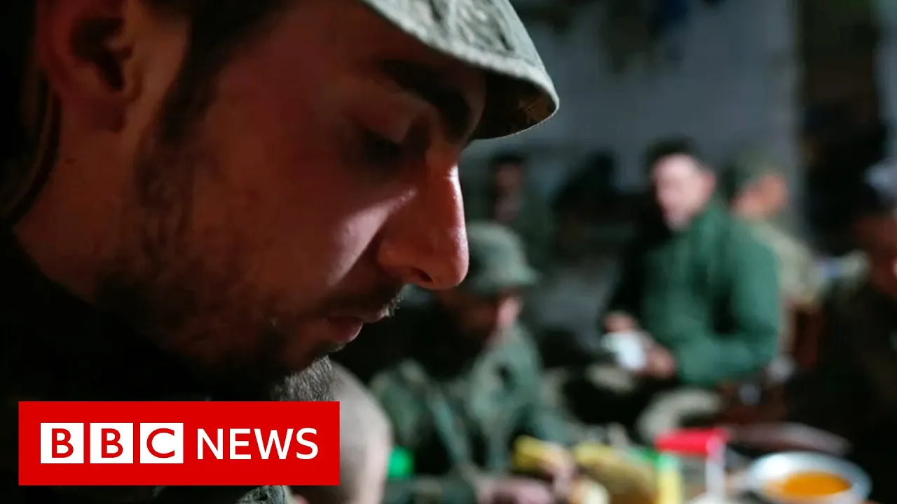 Ukrainian troops pinned down by Russian fire in key frontline village – BBC News