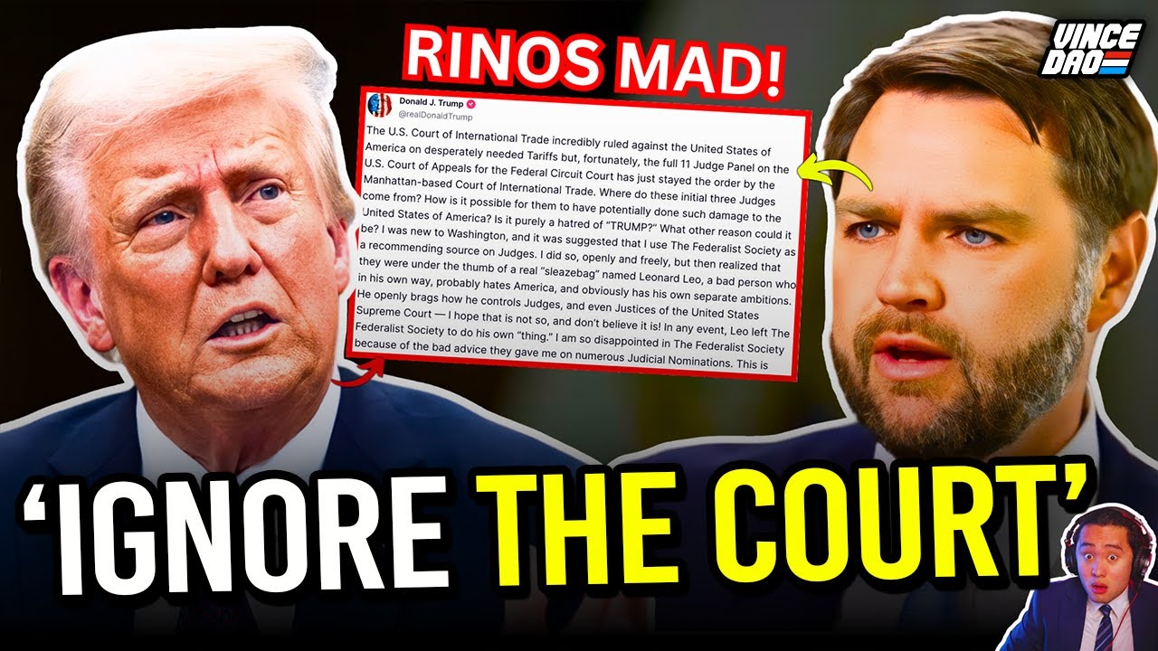 Trump STUNS RINOs with BOMBSHELL Announcement as Appeals Court REINSTATES Tariffs