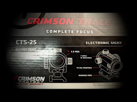 Crimson Trace CTS-25 Red Dot (worth it?)