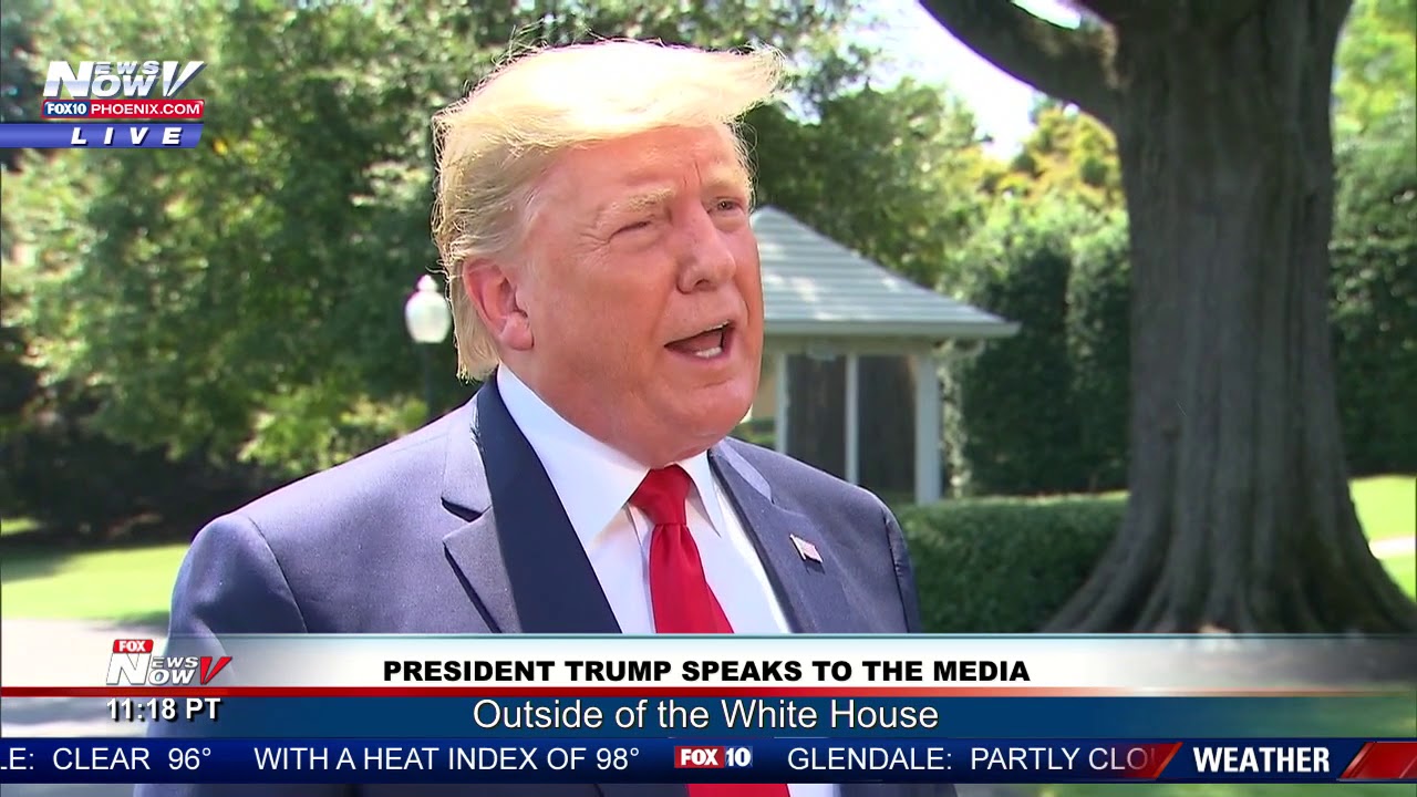 SURPRISE: President Trump Talks To The Media AGAIN
