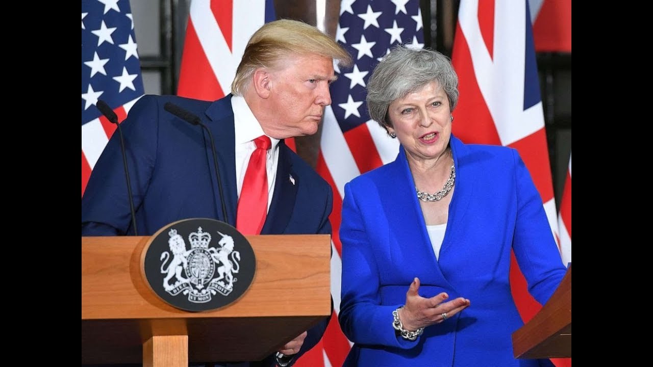 President Trump Participates in a Press Conference with the Prime Minister of UK! PCVtv