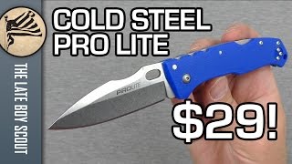 Cold Steel Pro Lite Knife: Big Tri-Ad for $29!