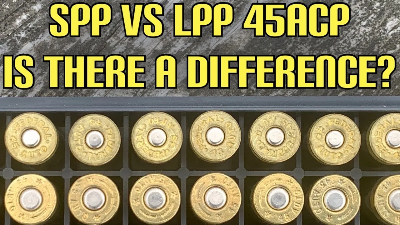 Small Pistol Primers vs Large Pistol Primers in 45ACP - Is There any Difference?