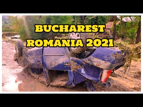 Storm in Romania! Severe storm flooded Bucharest - Inundatie Bucuresti 2021