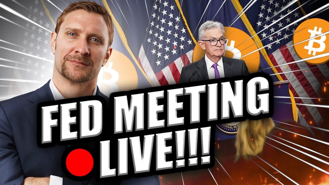 FED Meeting Live Bitcoin And Market Price Action!!! EP 1004