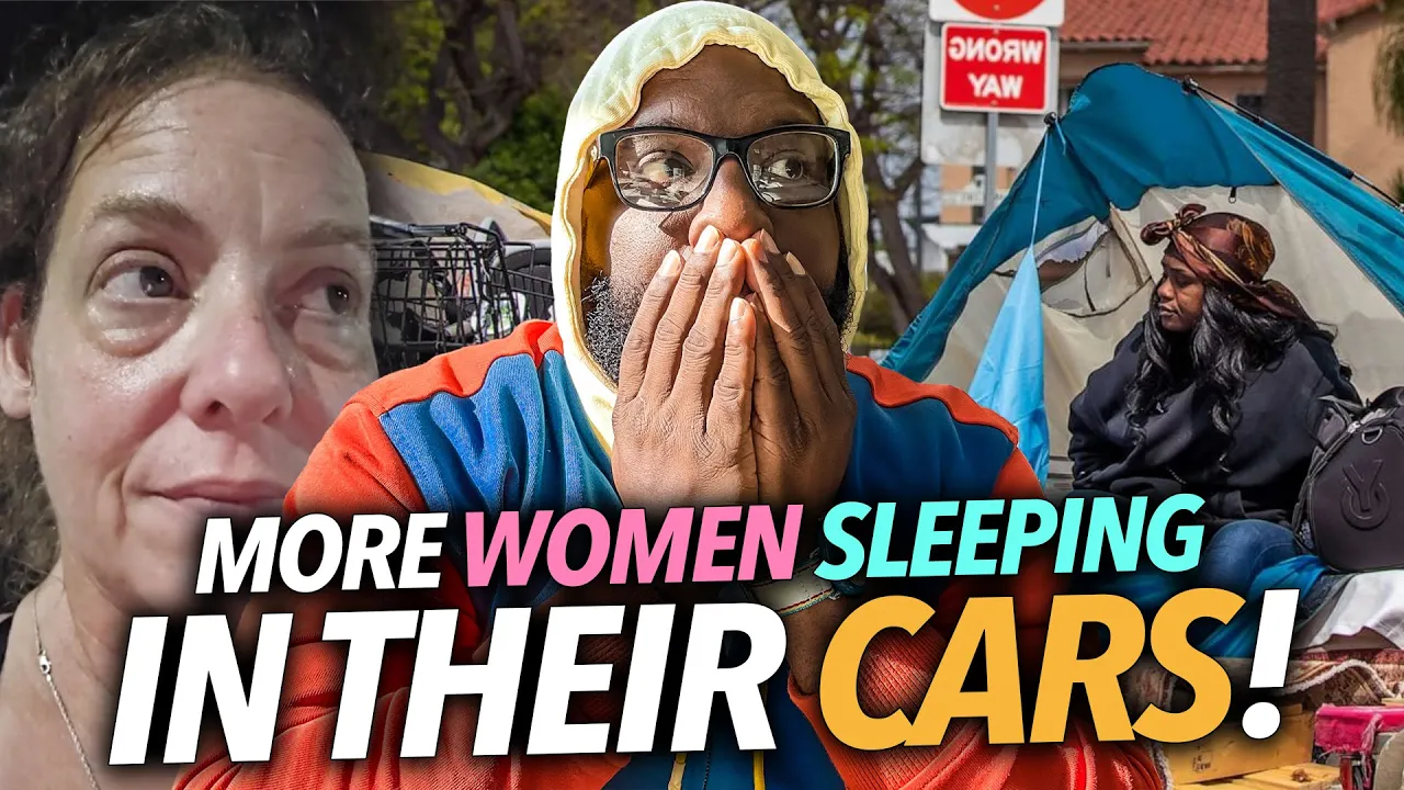 "More Women Sleeping In Their Cars..." Woman In Walmart Parking Lot Says Everyone Going Is Homeless