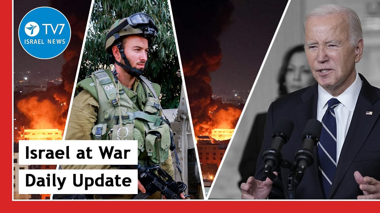 Israel’s war with Hamas in Gaza intensifies; U.S. warns Israel’s enemies - TV7 Israel News 11.10.23