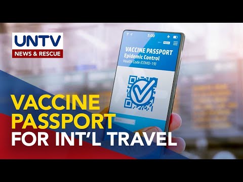 Vaccine passport para sa mga Pilipino, pinag-aaralan ng pamahalaan