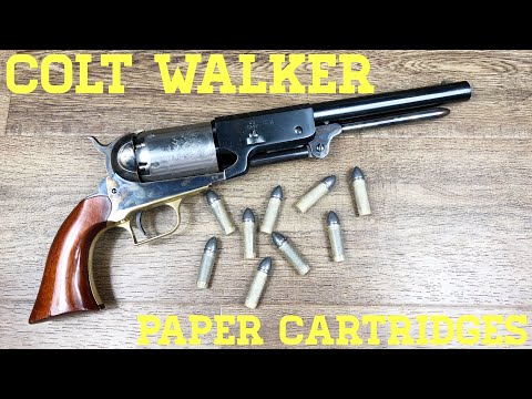 Colt Walker: Shooting Paper Cartridges