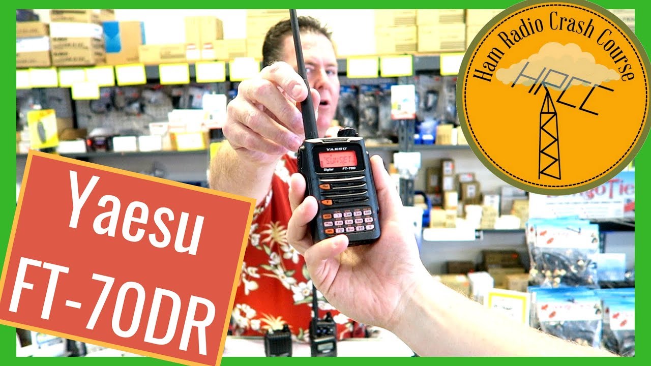 Yaesu FT 70DR Introduction and Programming