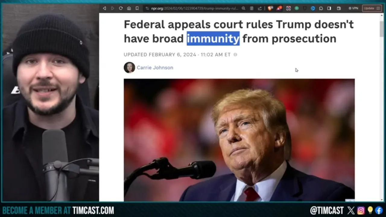Trump LOSES Immunity Case, Court Rules HE CAN Be Charged, Door Open To Charge OBAMA FOR MURDER