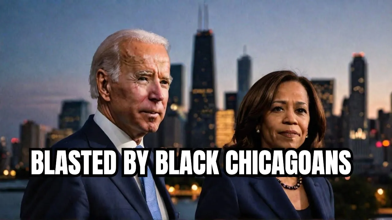 Black Chicagoans BLAST Biden-Harris for PUTTING them over American's!