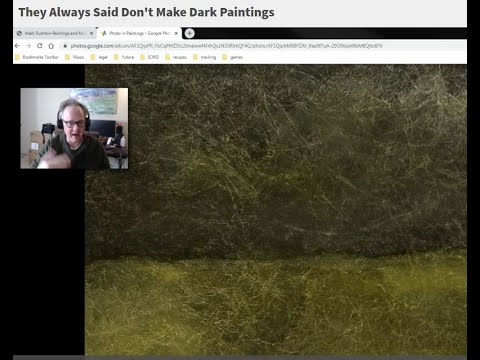 They Always Said Don't Make Dark Paintings