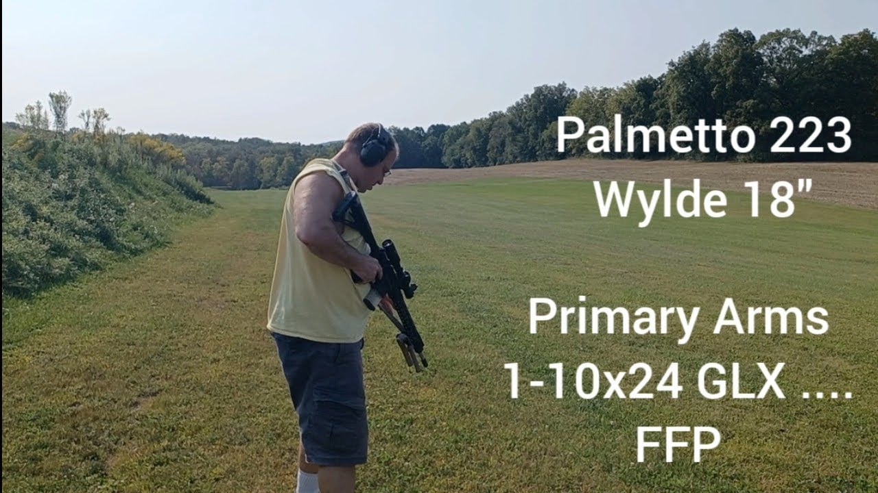 Eyebox testing Primary Arms 1-10x24 FFP... 500 yds