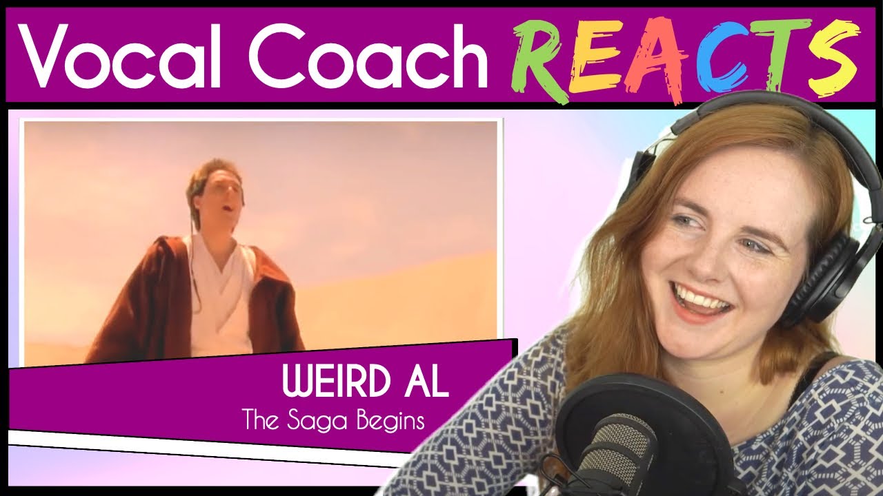 Another Great Beth Roars, Vocal Coach reacts to Weird Al - The Saga Begins - Sung to: Bye bye Miss American Pie