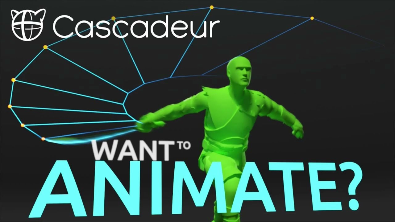 Cascadeur 3D Free Animation Software