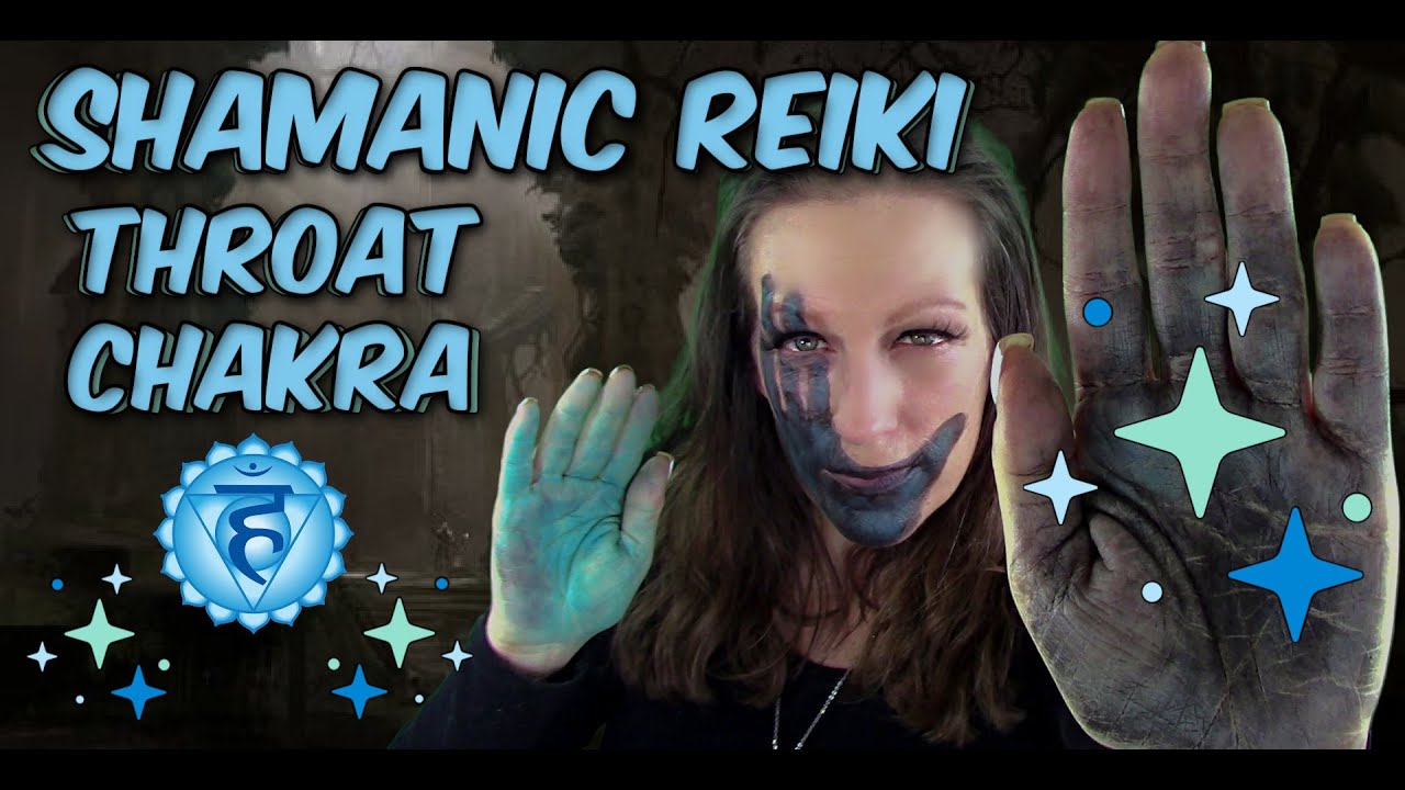 Shamanic Reiki For The Throat Chakra l Energy Clearing l Smudge - Crystals & Rattle l Light Language