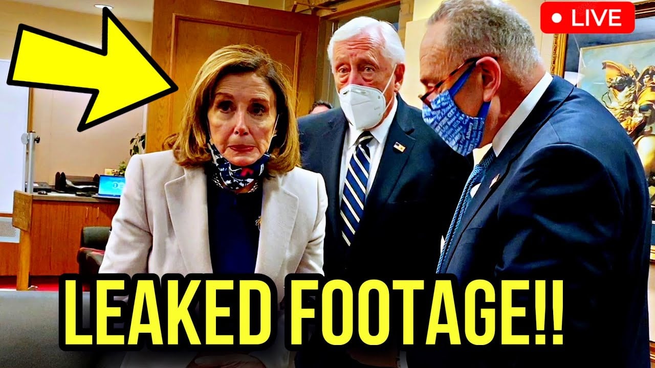 BREAKING!! New J6 Footage of Nancy Pelosi just LEAKED!! YOU WON’T BELIEVE WHAT SHE SAID ON CAMERA 🤯