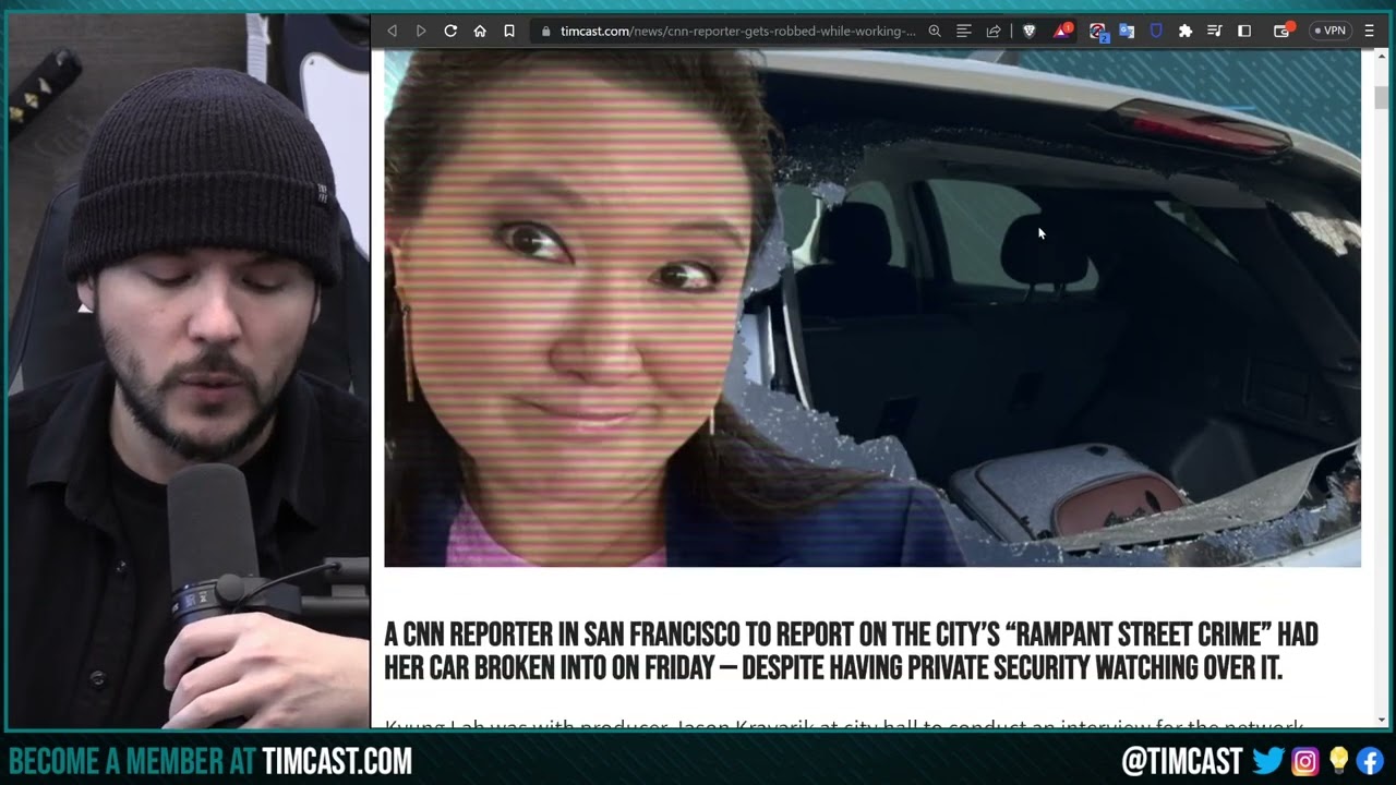 CNN Crew ROBBED In SF, Democrats KEEP VOTING For Insane Policies That Make CRIME WORSE
