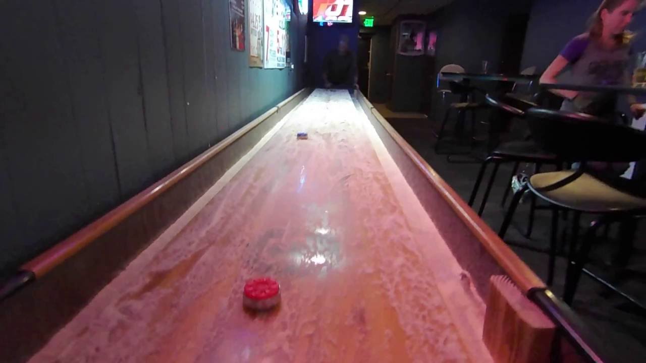 Shuffleboard Table Bar