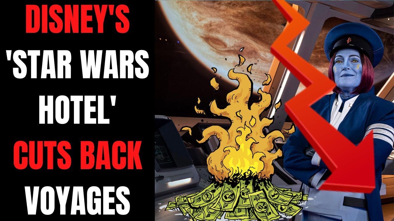 Woke-SJW Disney's Failed 'Star Wars Hotel' Forced To Cut Number Of Voyages