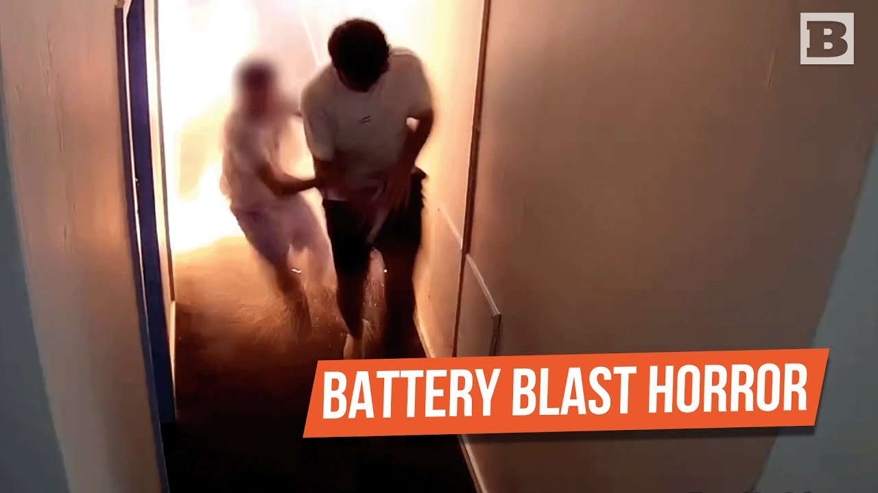 E-Bike Battery Horror: CCTV Captures Explosion Inside Sydney Hostel