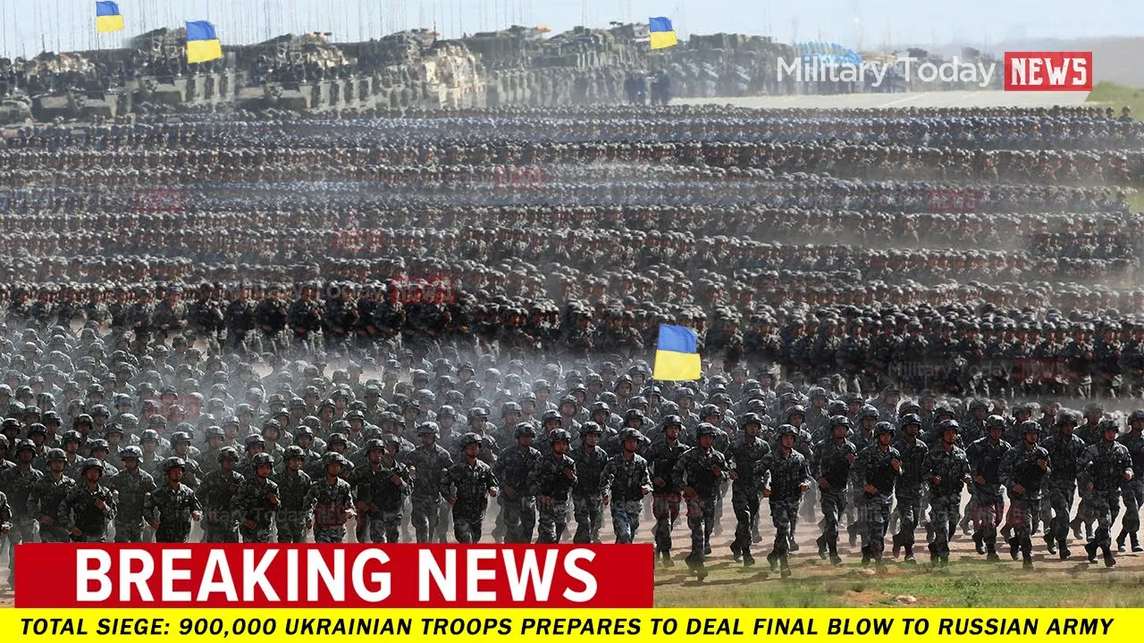 Total Siege: 900,000 Ukrainian troops prepares to deal final blow to Russian army