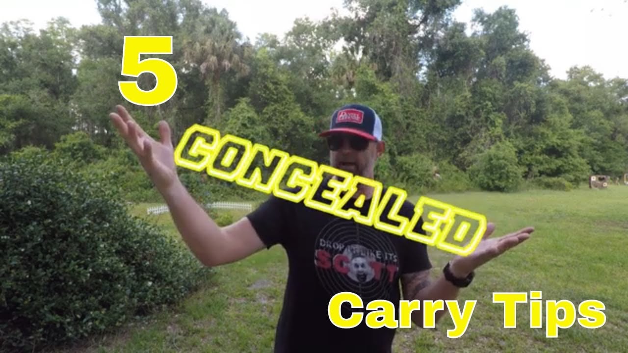 5 Concealed Carry Tips