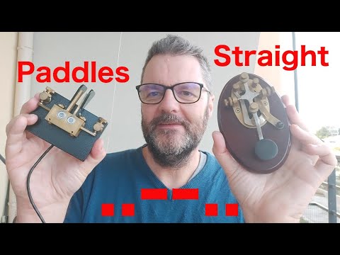 Learning Morse Code, Straight Key or Paddles?